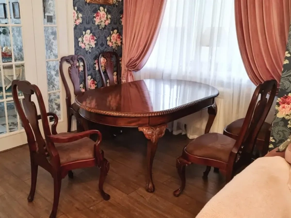 Обеденный стол из массива 180/225 MSM.50 15012/225 купить в интернет магазине Мебель из массива. Звоните +7 495 961-63-63 Мебель Индонезии